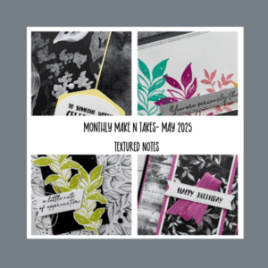 Textured Notes - May 2025 MNT