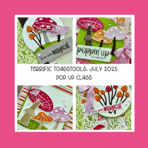 Terrific Toadstools Pop Up Tutorial