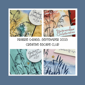 Prairie Grass - Creative Escape Club ( September 2025)