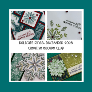 Delicate Pines- Creative Escape Club ( December 2025)