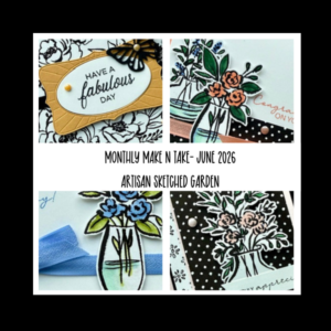 Artisan Sketched Garden- June 2026 MNT