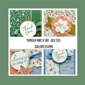 Scalloped Blooms- July 2026 MNT