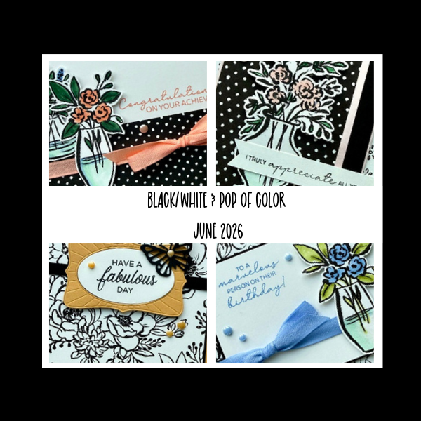 Black/White & Pop of Color Class Tutorial